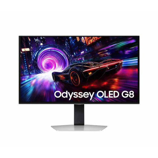 SAMSUNG 32” Odyssey QD-OLED G8 (G81SF), 4K, 240Hz, Gaming Monitor, 0.03ms Response Time, DisplayHDR True Black 400, AMD FreeSync™ Premium Pro, G-Sync Compatibile, LS32FG810SNXZA, 2025